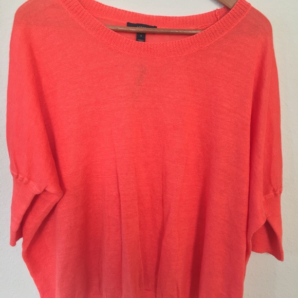 NWT J CREW LINEN DROP SHOULDER SHORT SWEATER - Picture 3 of 7